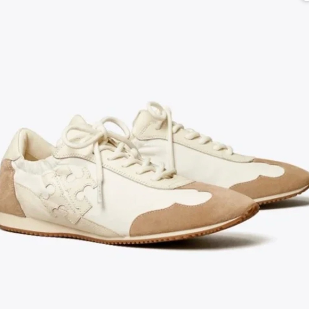 Tory Burch Sneakers Snake/White Size 7.5